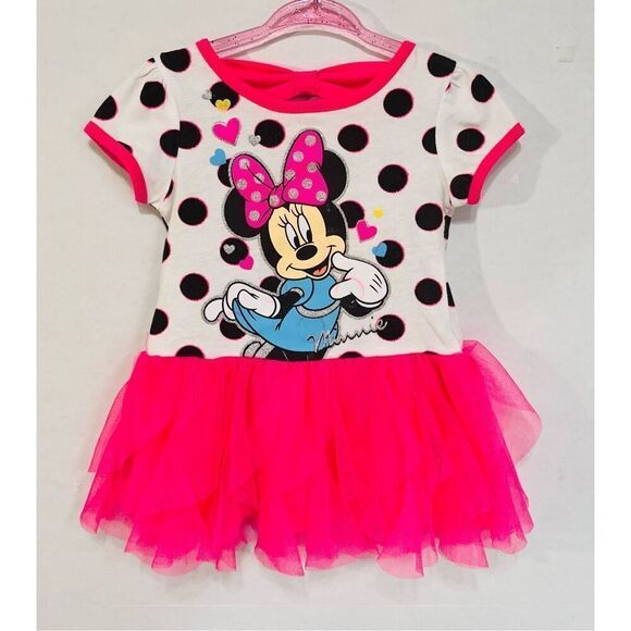 Disney Minnie Mouse Dress   Sz 18m  EUC - Picture 1 of 5